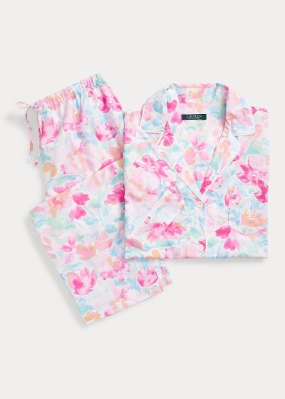 Pijamas Ralph Lauren Print Capri Mulher 73840-IBHF